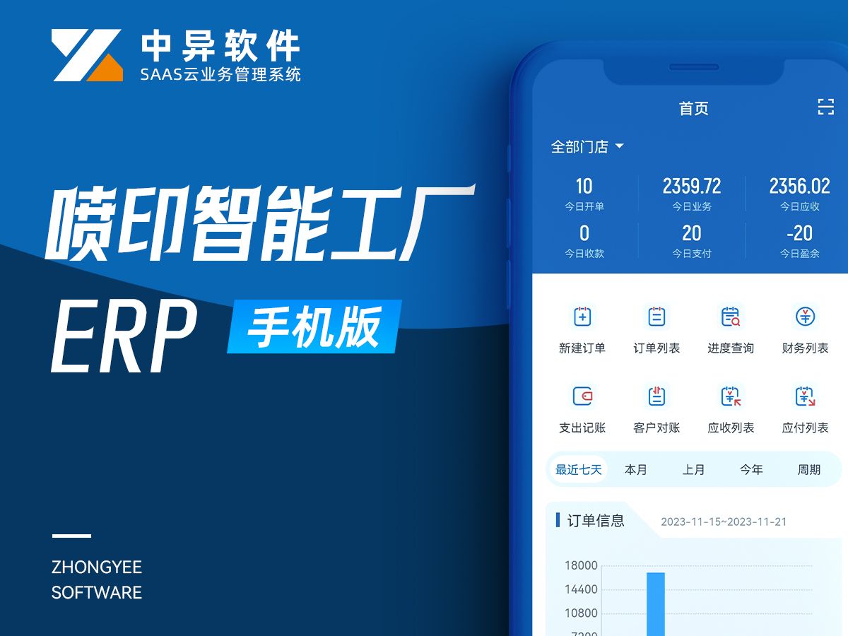 噴印智能工廠手機ERP 廣告制作行業(yè)的全能管理利器